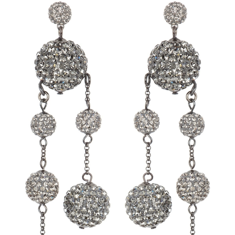 Kate Spade New York asymmetrical ball drop earring